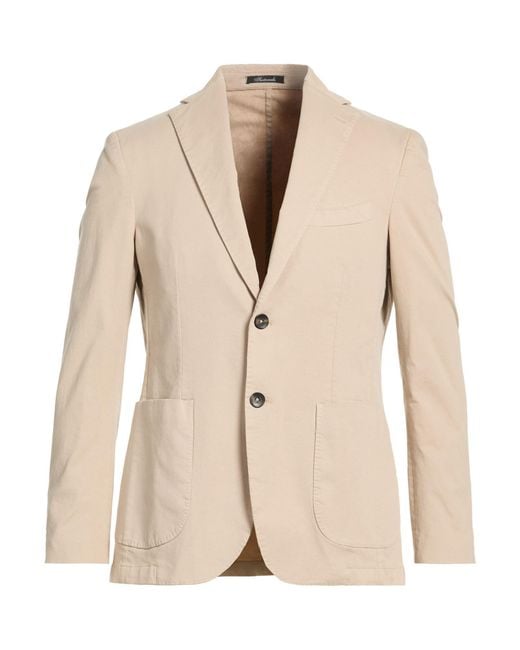 BRERAS Milano Natural Blazer Cotton, Elastane for men