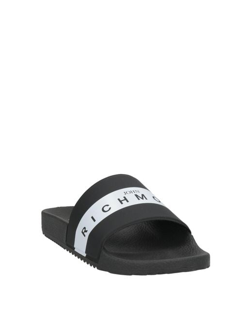 John Richmond White Sandals Rubber for men