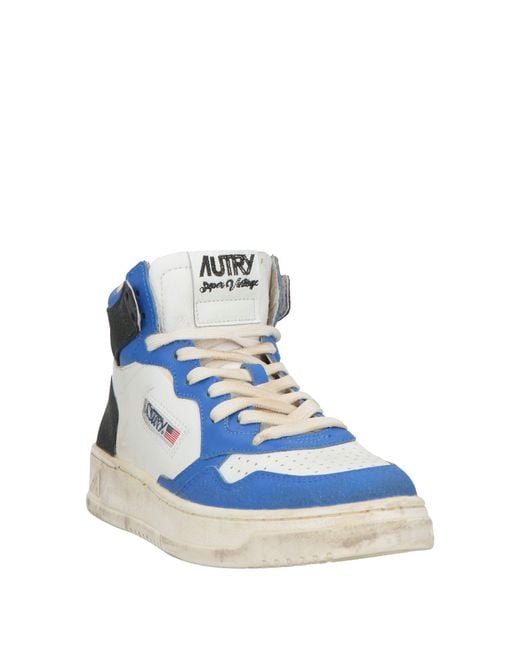 Autry Blue Sneakers Leather for men