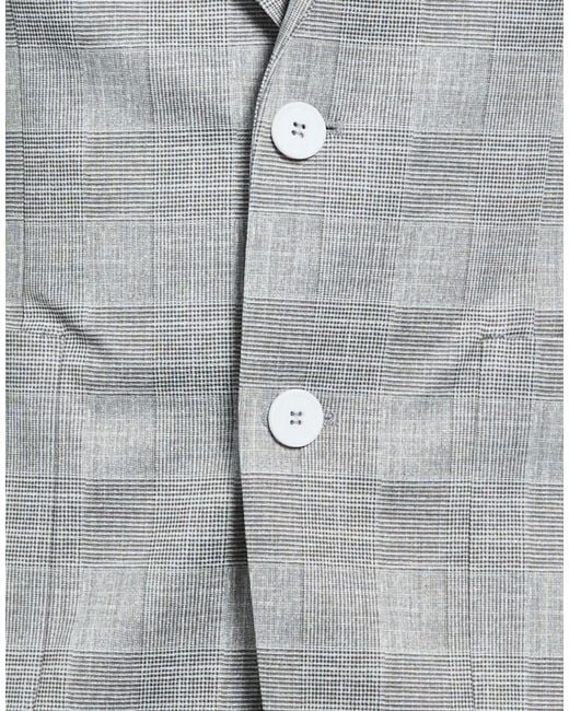 DIGEL Gray Blazer Polyester, Viscose, Elastane for men