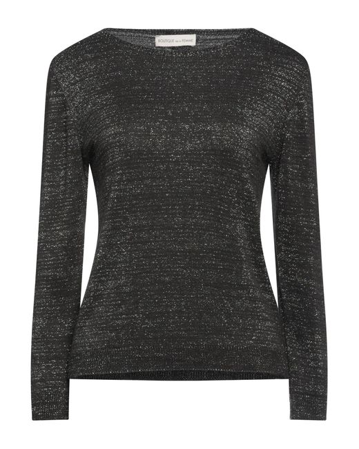 Boutique De La Femme Black Jumper