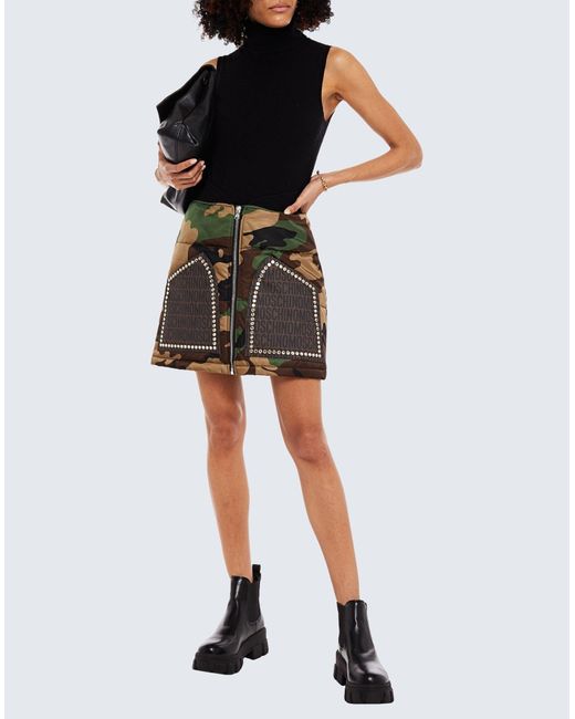 Moschino Black Mini Skirt