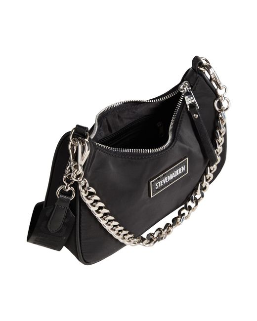 Steve Madden Black Cross-Body Bag