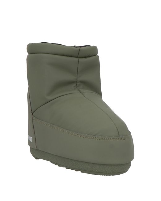 Moon Boot Green Ankle Boots