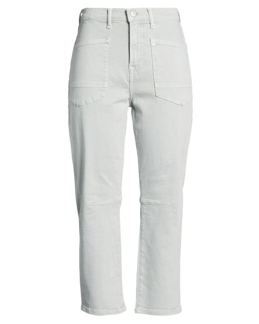 True Religion Gray Light Jeans Cotton, Elastane