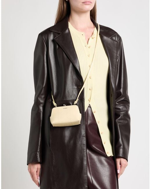 Jil Sander Natural Cross-Body Bag