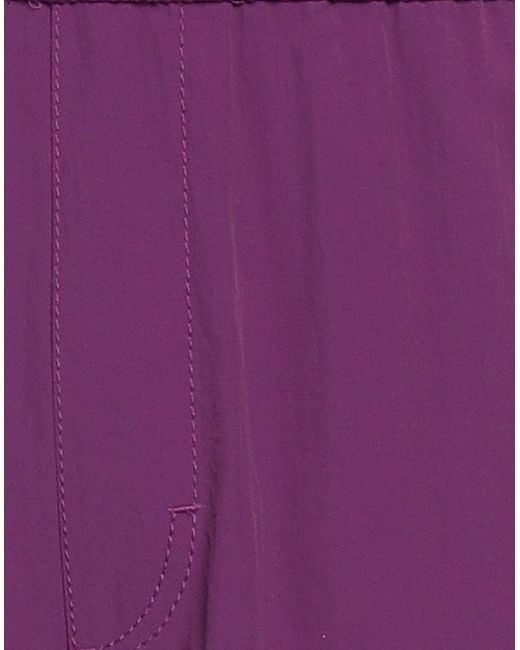 MSGM Purple Trouser for men