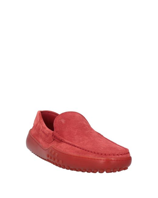 Tod's Mokassin in Red für Herren