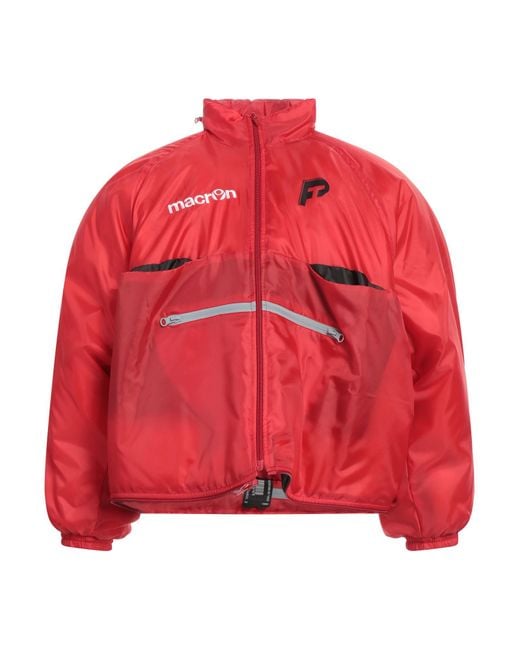 PROTOTYPES Red Macron Jacket Polyester for men