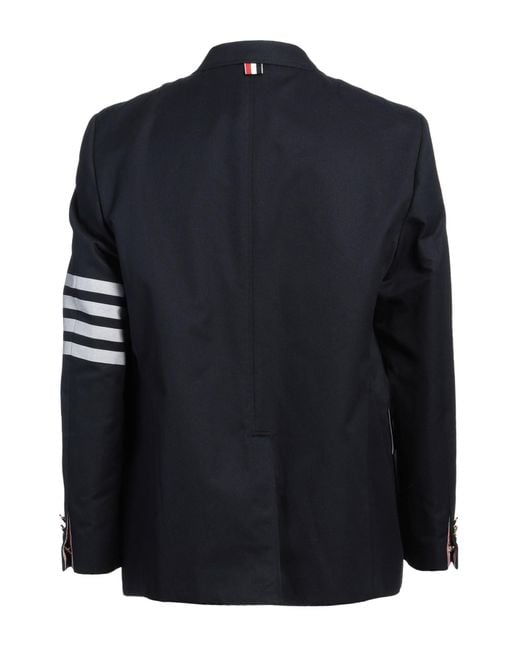 Thom Browne Blue Blazer Cotton for men