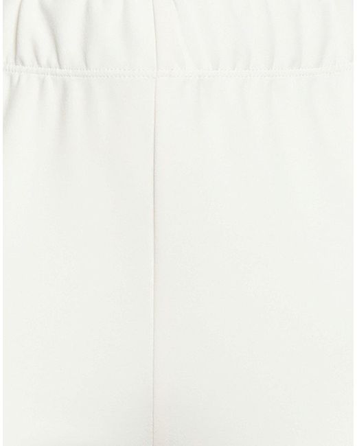 ViCOLO White Ivory Pants Polyester, Elastane