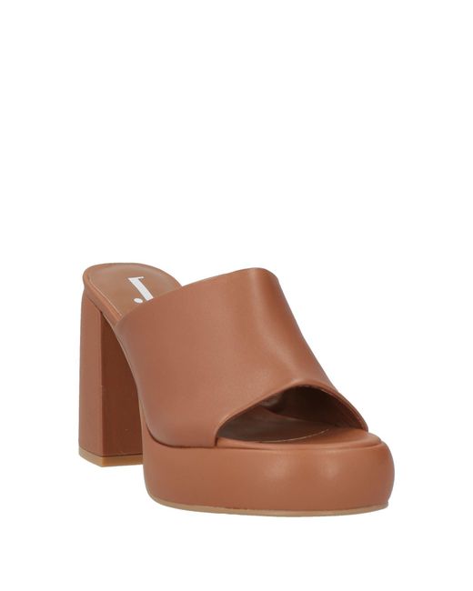 Jeannot Brown Sandals
