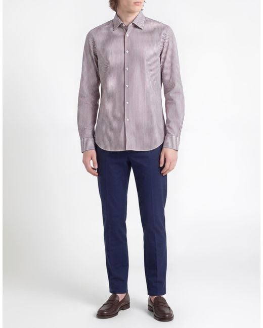 Glanshirt Purple By Slowear Shirt Cotton for men