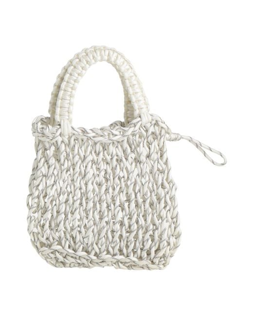 Phanta White Handbag