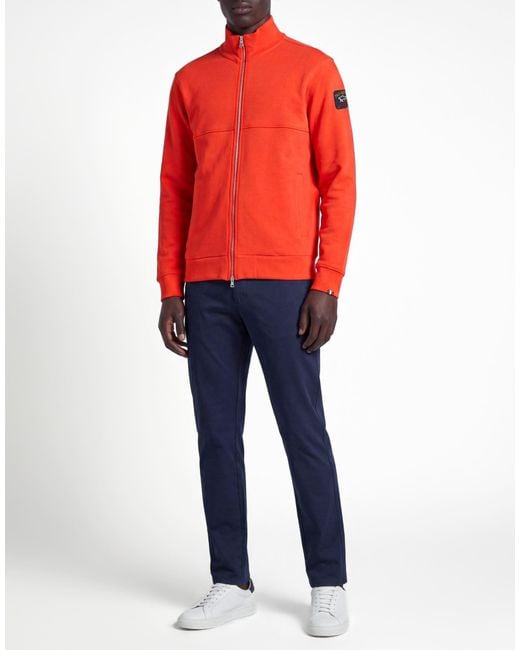 Paul & Shark Red Sweatshirt for men