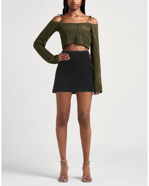 Minigonna di MSGM in Black
