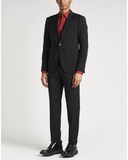 Emporio Armani Suit in Black for Men Lyst