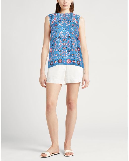 Top Tory Burch de color Blue