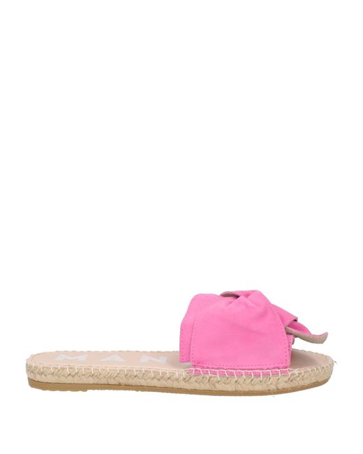 Manebí Pink Espadrilles