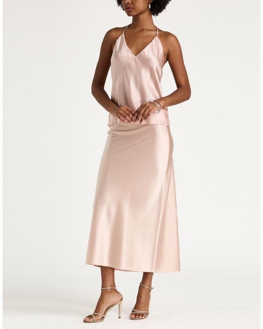 Lardini Pink Top Silk, Elastane