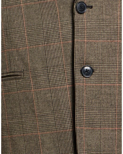 FRAME Green Sand Blazer Polyester, Viscose, Wool, Elastane