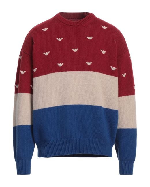 Pullover Emporio Armani de hombre de color Blue
