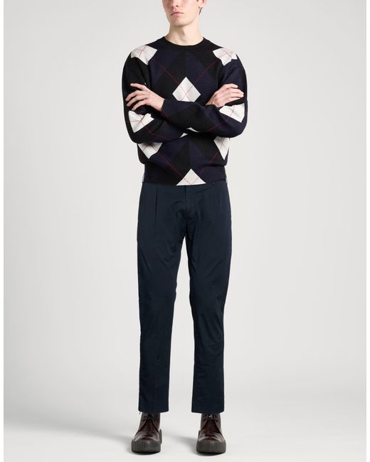 PT Torino Blue Pants Cotton, Elastane for men