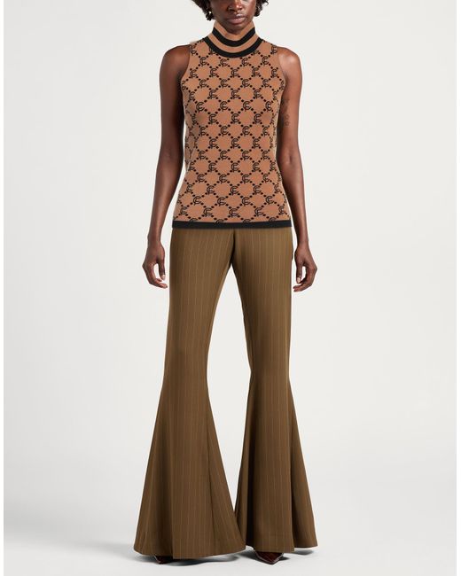Cristinaeffe Brown Turtleneck