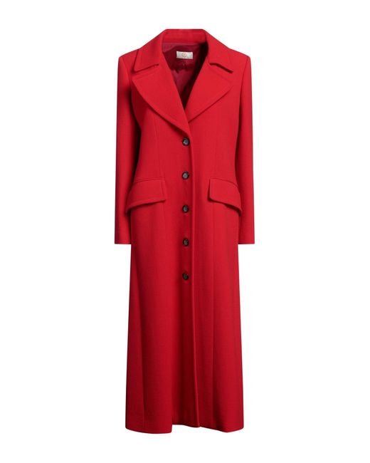 Sara Battaglia Red Coat