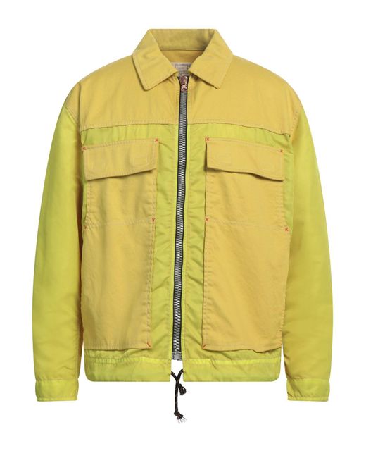 DIESEL Jacket in Yellow for Men | Lyst