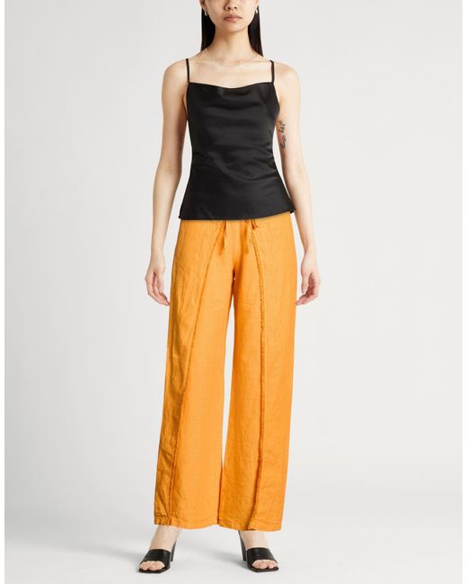 120% Lino Orange Trouser