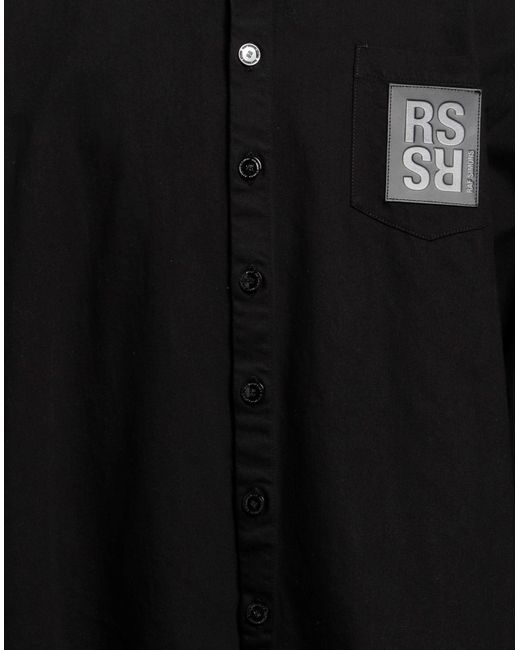 Raf Simons Black Denim Shirt for men