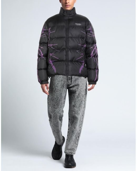 PHOBIA ARCHIVE Black Puffers for men