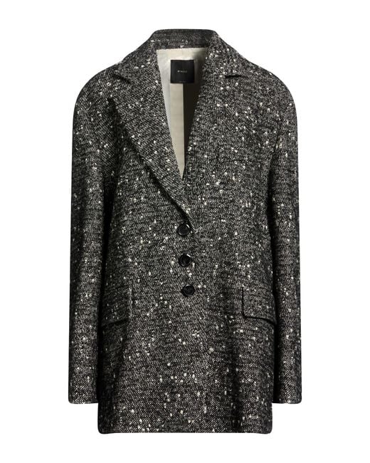 Pinko Black Blazer Wool, Acrylic, Polyester, Nylon