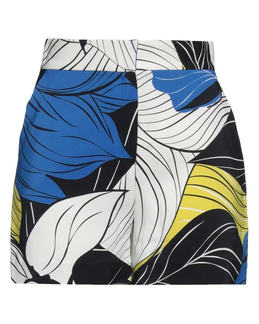 Elie Saab Blue Shorts & Bermuda Shorts