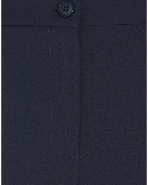 Motel Blue Pants Polyester, Elastane