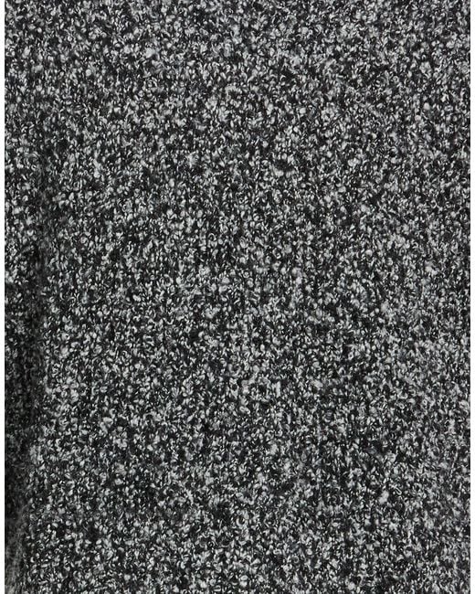 DIESEL Gray Turtleneck Wool, Polyester for men