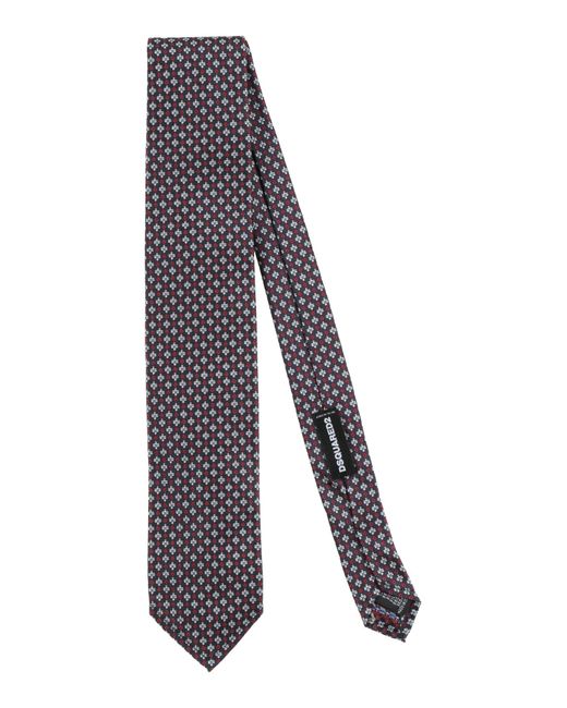 DSquared² Gray Ties & Bow Ties for men