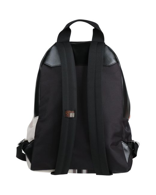 Roberto Cavalli Black Backpack for men