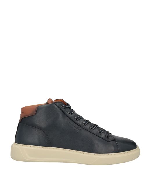 Ambitious Blue Midnight Sneakers Leather for men