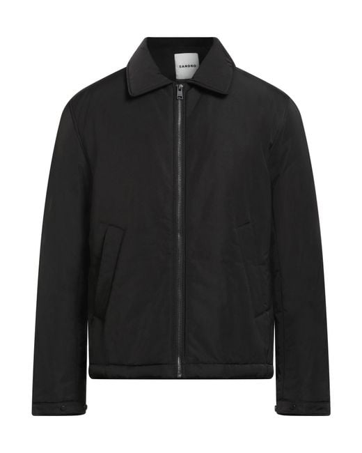 Sandro Black Jacket for men