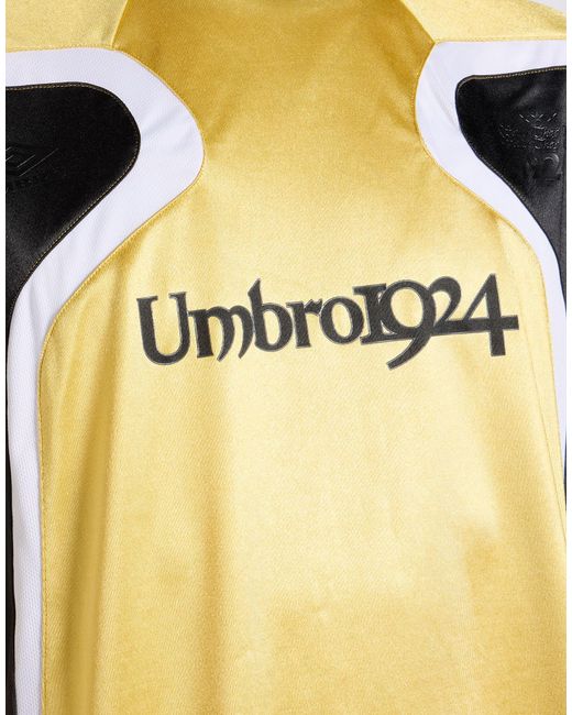 Umbro Yellow T-Shirt Polyester for men