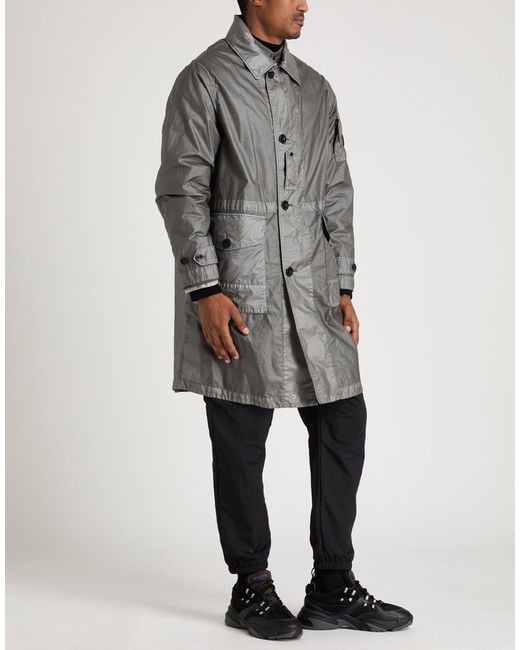 C P Company Gray Puffer Polyamide for men