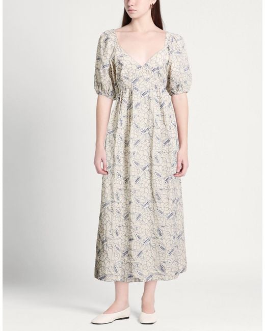 Paul & Joe White Maxi Dress Cotton