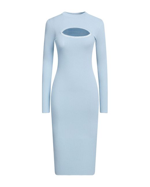 Karl Lagerfeld Blue Midi-Kleid