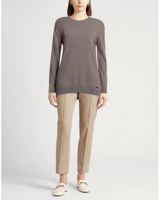 Barbour Brown Sweater Wool, Viscose, Polyamide, Cashmere