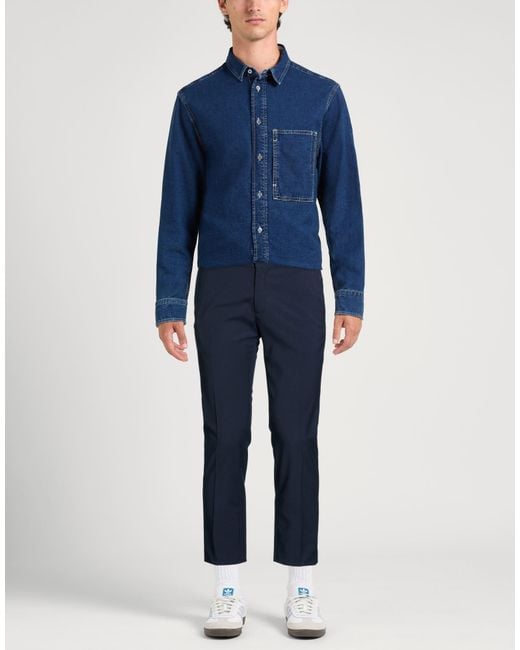 Daniele Alessandrini Blue Pants for men