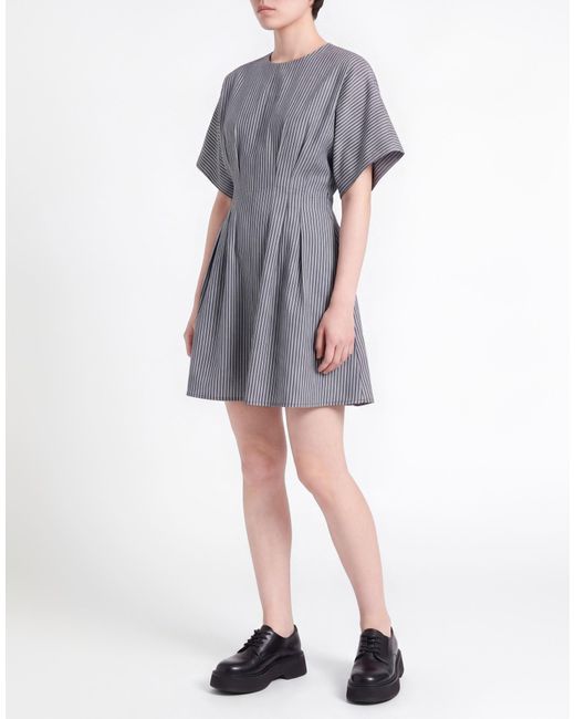 Rag & Bone Gray Mini Dress Cotton