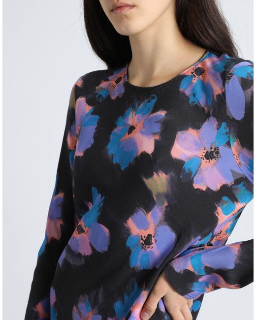 TOPSHOP Blue Maxi Dress