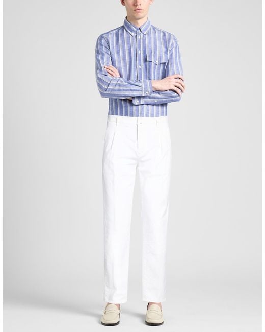 Incotex White Jeans for men
